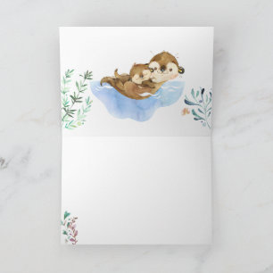 Carte de vœux pliées