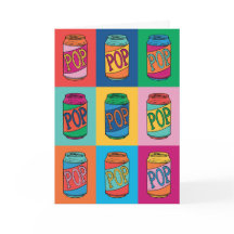 Carte de voeux Pop Art Fête des pères