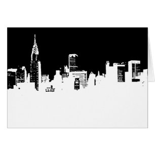 Carte de voeux Pop Art New York City