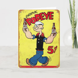 Carte de voeux Popeye