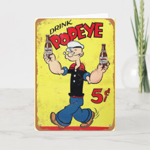 Carte de voeux Popeye