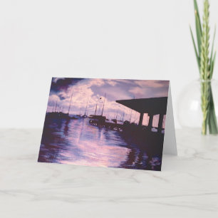 Carte de voeux Port de Fort-de-France