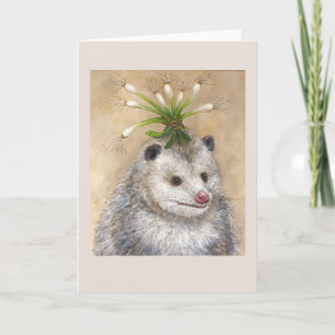 Carte de voeux Possum Party