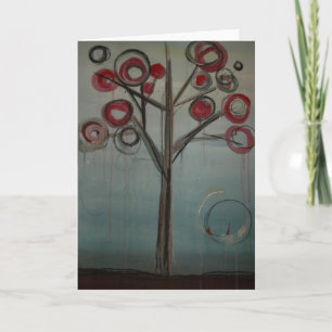 Carte de voeux pour arbre généalogique par Kim And