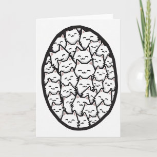 Carte de Vœux pour Chatons Joyeux