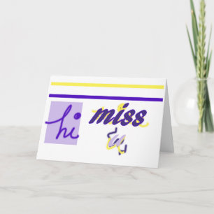 carte de voeux pour dire tu me manques