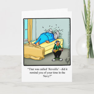 Carte de voeux pour Humour de Fêtes des pères amus