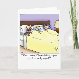 Carte de voeux pour Humour de Fêtes des pères amus