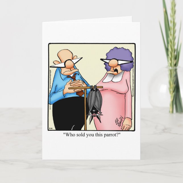 Carte de voeux pour Humour en contact (Devant)