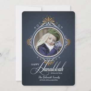 Carte de vœux pour la fête de Hanouka
