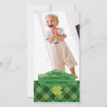 Carte de voeux pour la fête de la Saint-Patrick