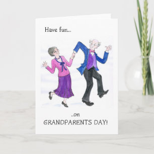 Carte de voeux pour la fête des grands-parents