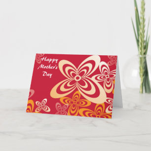 Carte de voeux pour la fête des mères