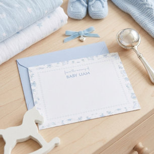 Carte de vœux pour la nurserie de bébé lapin à l'a