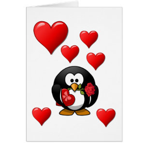 Carte de voeux pour la Saint-Valentin