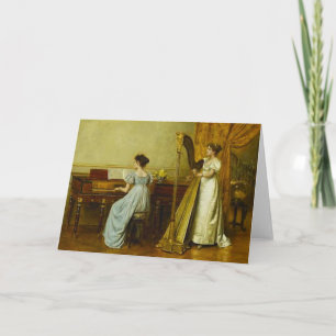 Carte de voeux pour la salle de musique