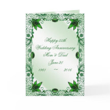 Carte de voeux pour l'anniversaire de mariage d'ém