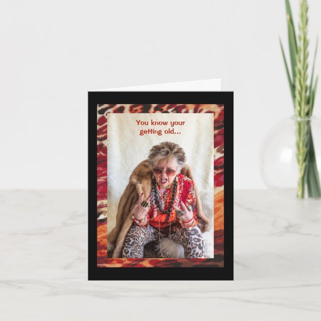 Carte de voeux pour l'anniversaire de naissance (Devant)