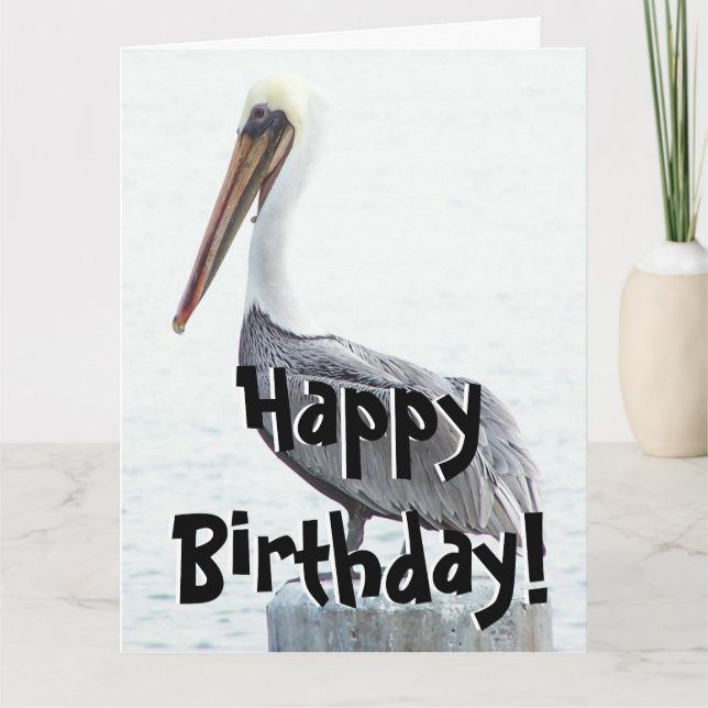 Carte de voeux pour l'anniversaire de naissance de (Devant)