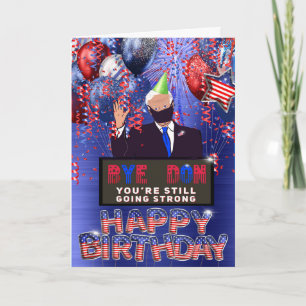 Carte de voeux pour l'anniversaire Joe Biden