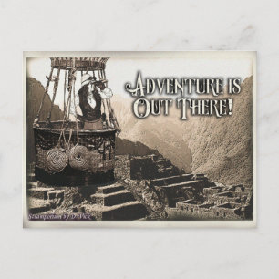 Carte de voeux pour l'aventure