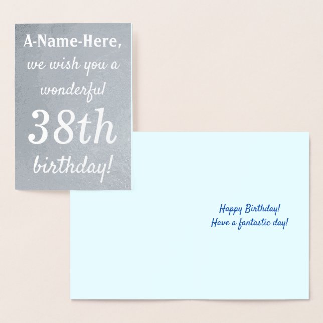 Carte de voeux pour le 38e anniversaire du Pétrole (Affichage)