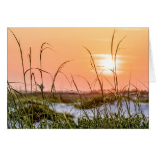 Carte de voeux pour le lever du soleil de Floride