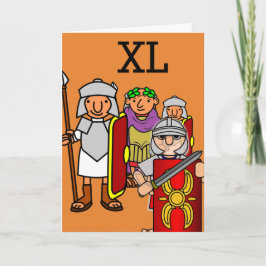 Carte de voeux pour le quarantième anniversaire de