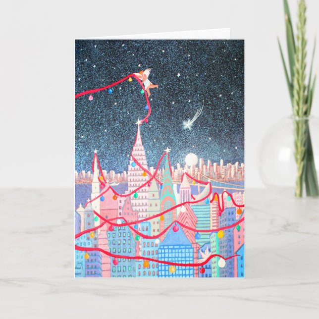 Carte de vœux pour le temps de célébration - Rino  (Devant)