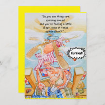 Carte de voeux pour les 50 ans