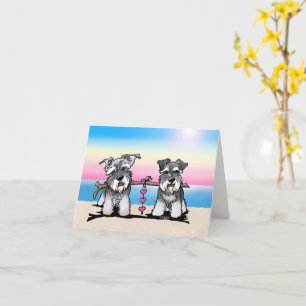 Carte de voeux pour les experts miniatures KiniArt
