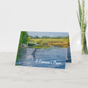 Carte de voeux pour les pêcheurs