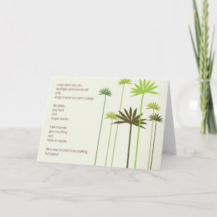 Carte de voeux pour les sentiments spéciaux