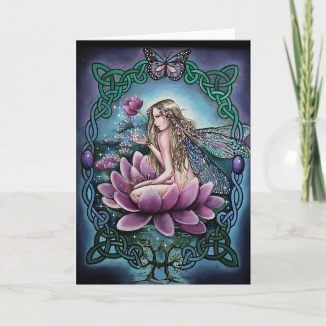 Carte de voeux pour l'horoscope Zodiac Pisces (Devant)