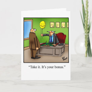 Carte de voeux pour l'Humour de retraite "Spectacl