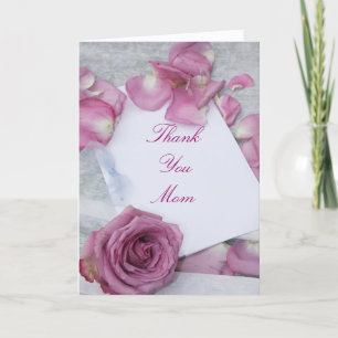 Carte de voeux pour maman Merci