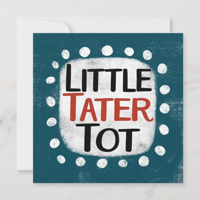 Carte de voeux pour petit tatouage (Devant)