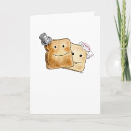 Carte de voeux pour toast mariage