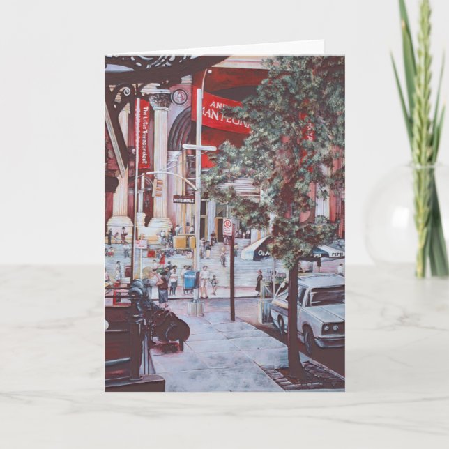 Carte de voeux pour un moment de rencontre (Devant)
