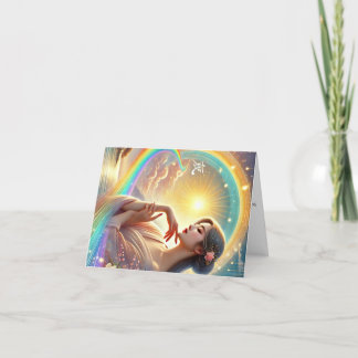 Carte de vœux prénom féminin chinois Wen.