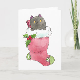 Carte de voeux Puck Stocking