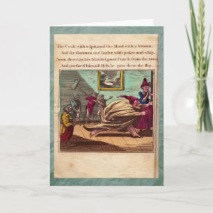 Carte de voeux Punch & Judy Story Plate X