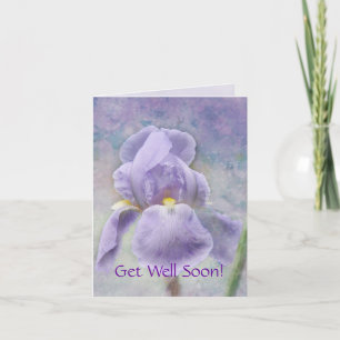 Carte de voeux Purple Iris