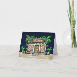 CARTE DE voeux QUILT Shop