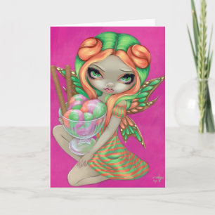 Carte de voeux "Rainbow Sherbet Fairy"