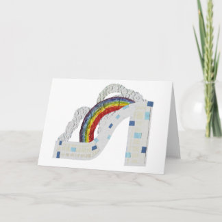 Carte de voeux Rainbow Stiletto