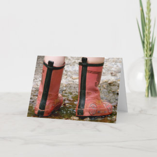 Carte de voeux Rainy Day