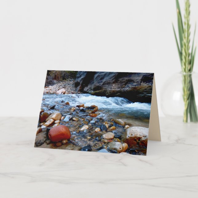 Carte de voeux, Red Rock, Blanc à l'intérieur (Devant)