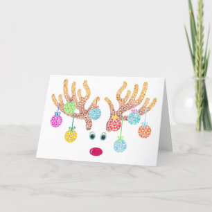 Carte de voeux Reindeer