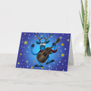Carte de voeux Reindeer Rock